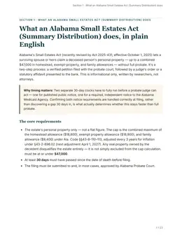 Plain-English overview page of the Alabama guide